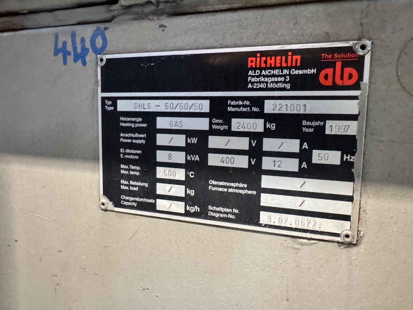 AICHELIN / ALD Continuous Case-Hardening Line