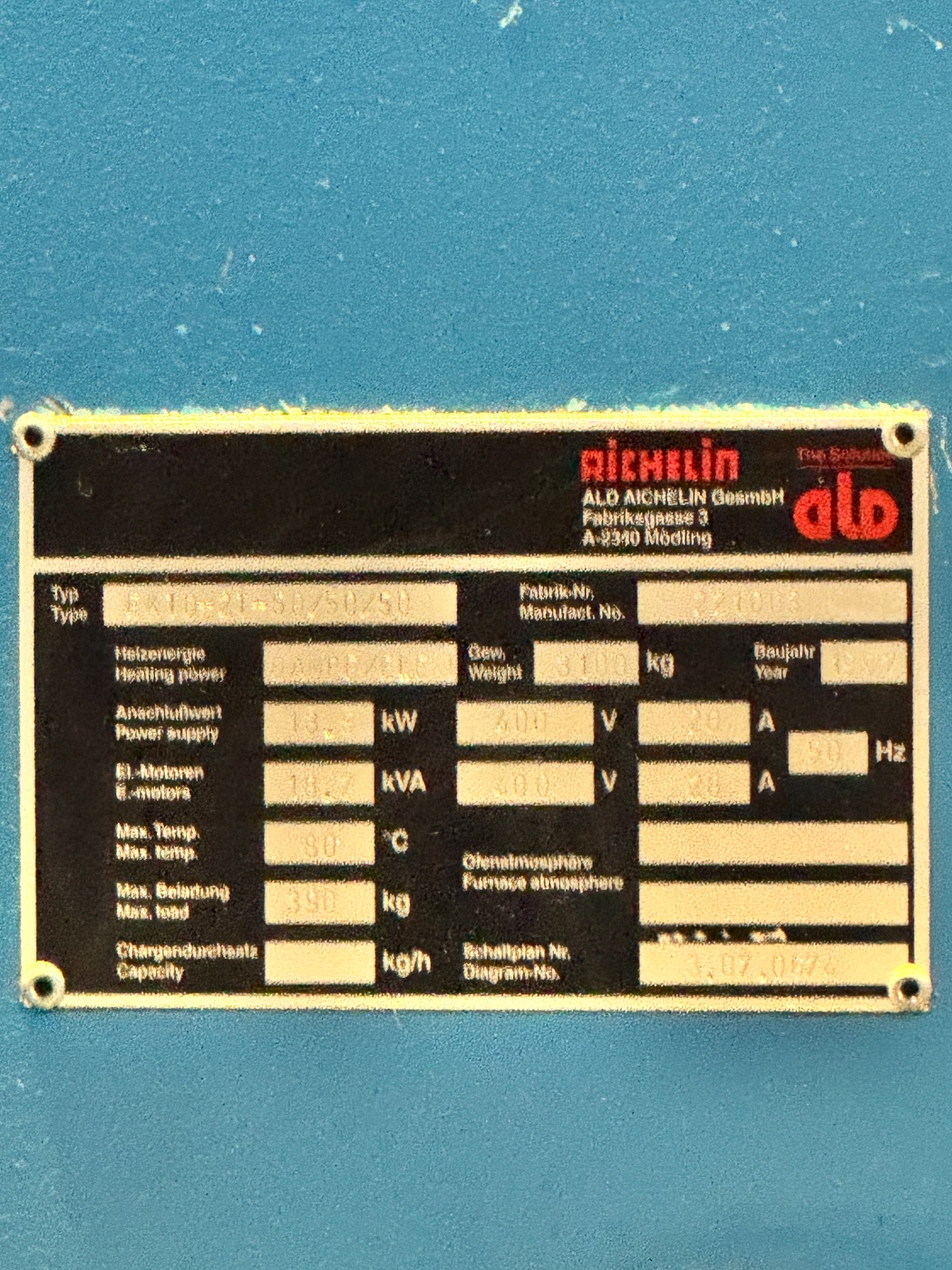 AICHELIN / ALD Continuous Case-Hardening Line