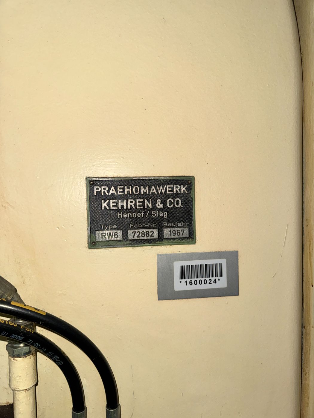 Kehren & Co Rotary table surface grinding machine