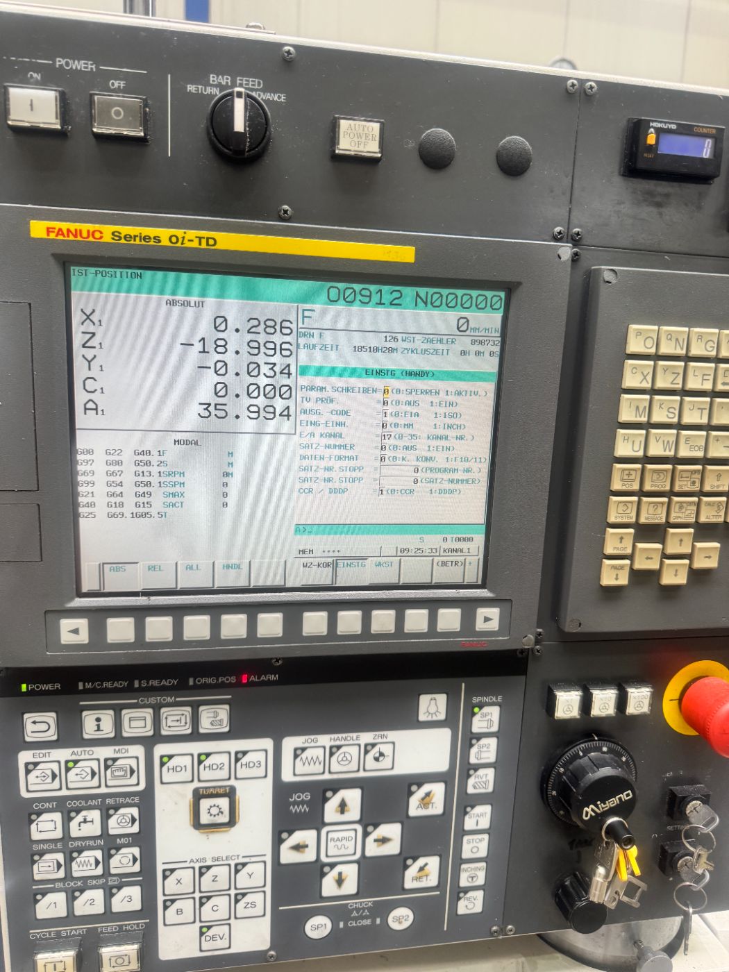 Miyano BNA-42DHY2 CNC Turning Center