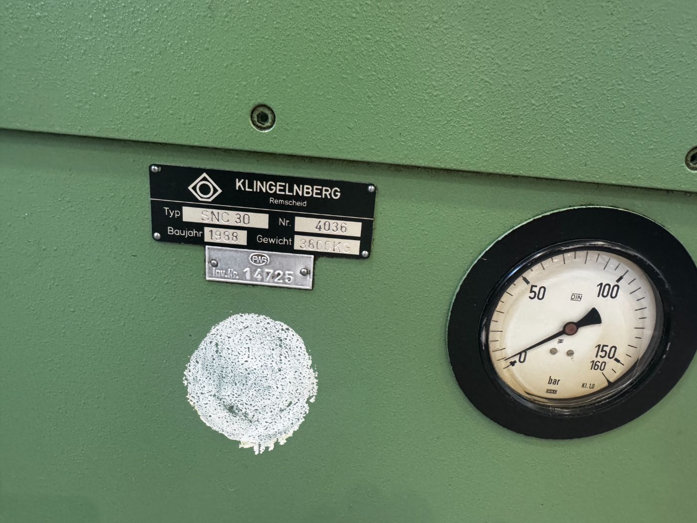Klingelnberg SNC 30 Tool Grinder