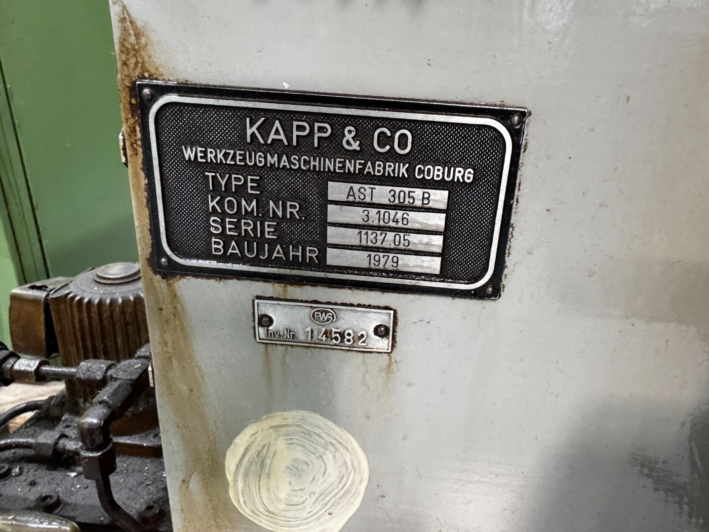 Kapp AST 305 B Hob Grinding Machine