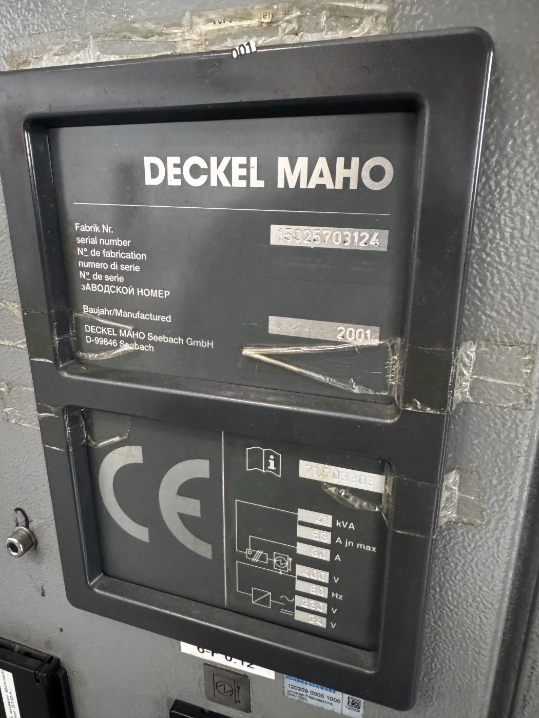 Deckel Maho DMU 70 VL 5-Axis Universal Machining Center