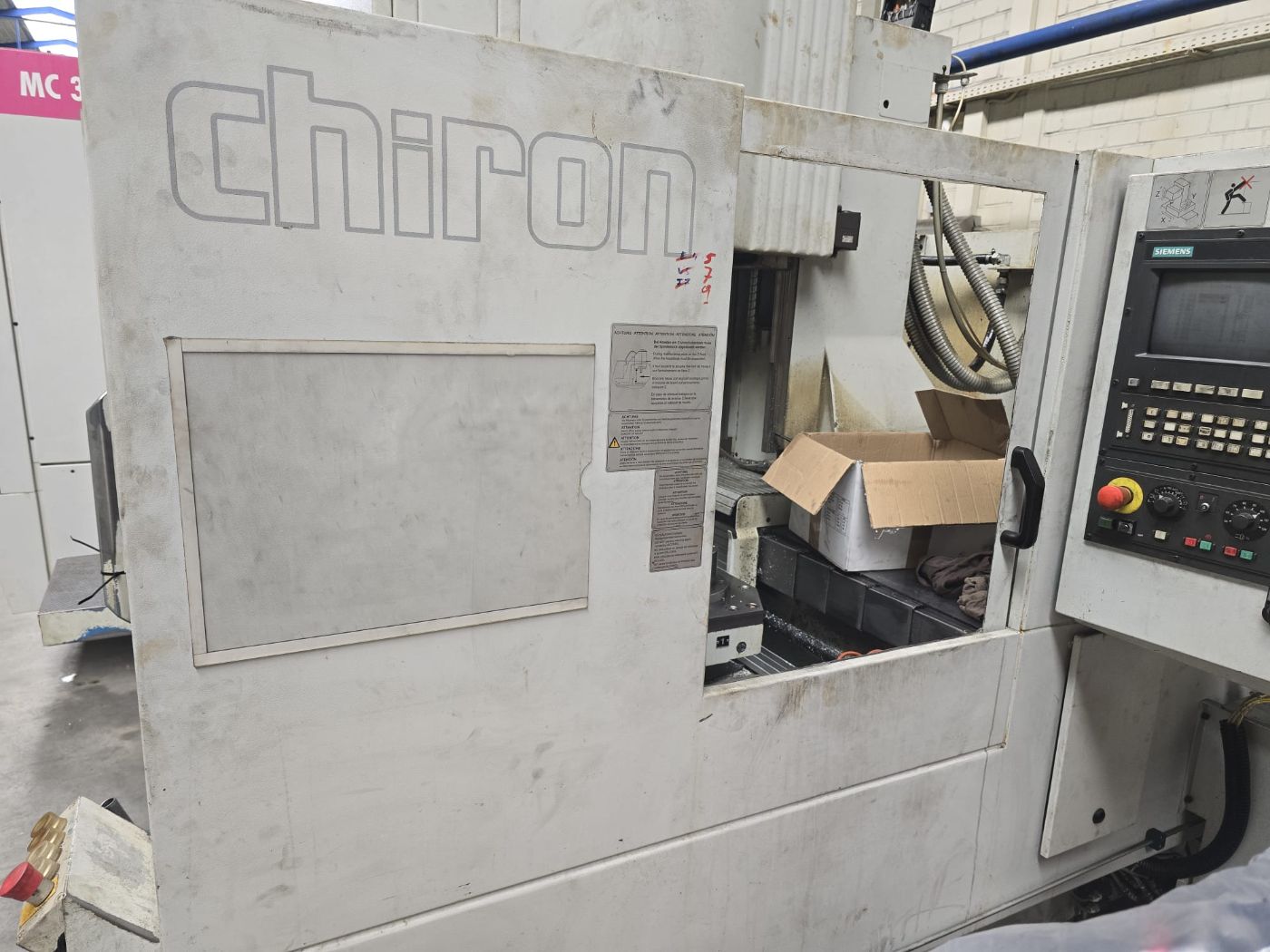 CHIRON FZ 12 W High Speed Vertical Machining Center