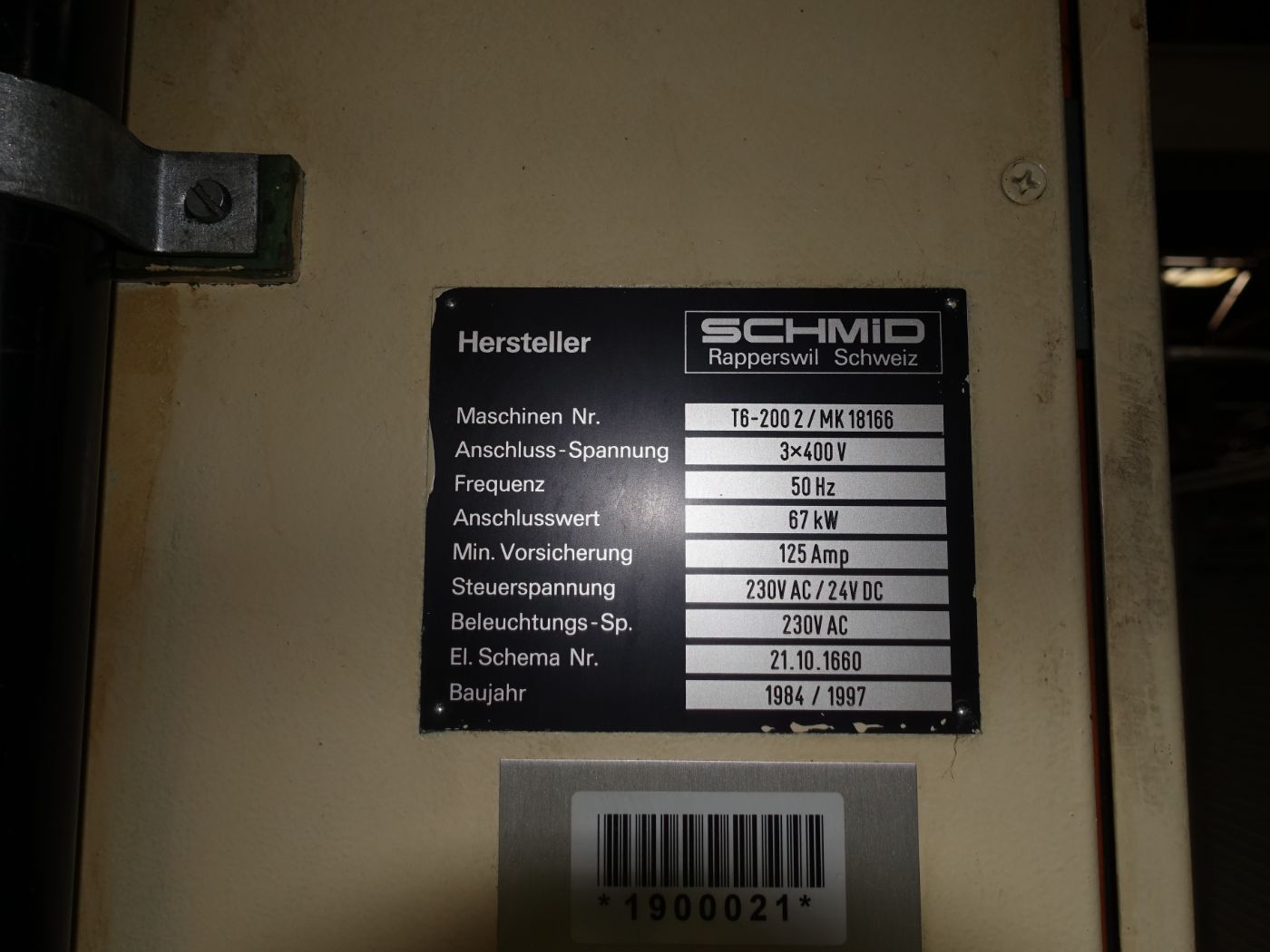 SCHMID PRESS T3-400 3