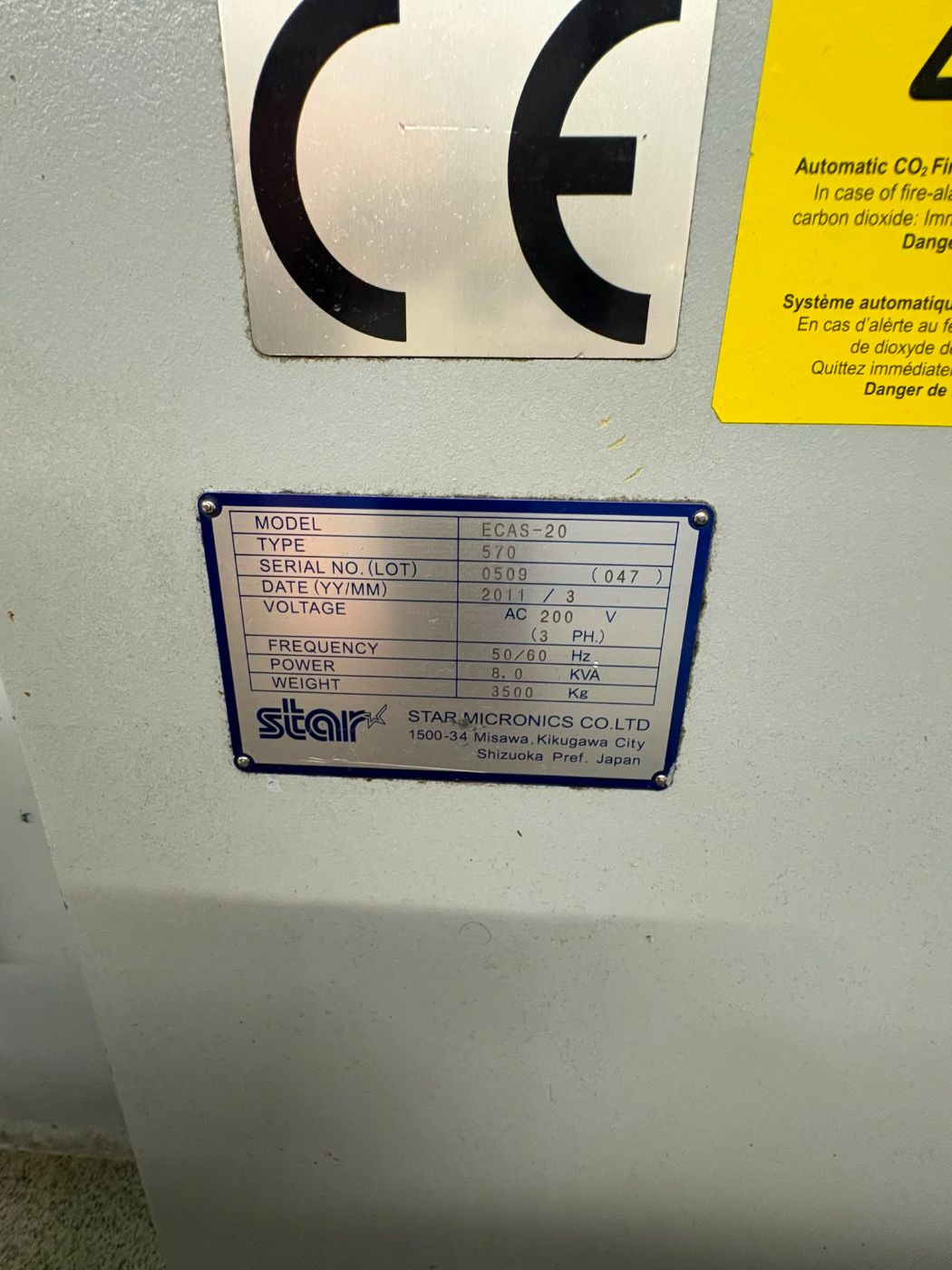 STAR MICRONICS ECAS-20