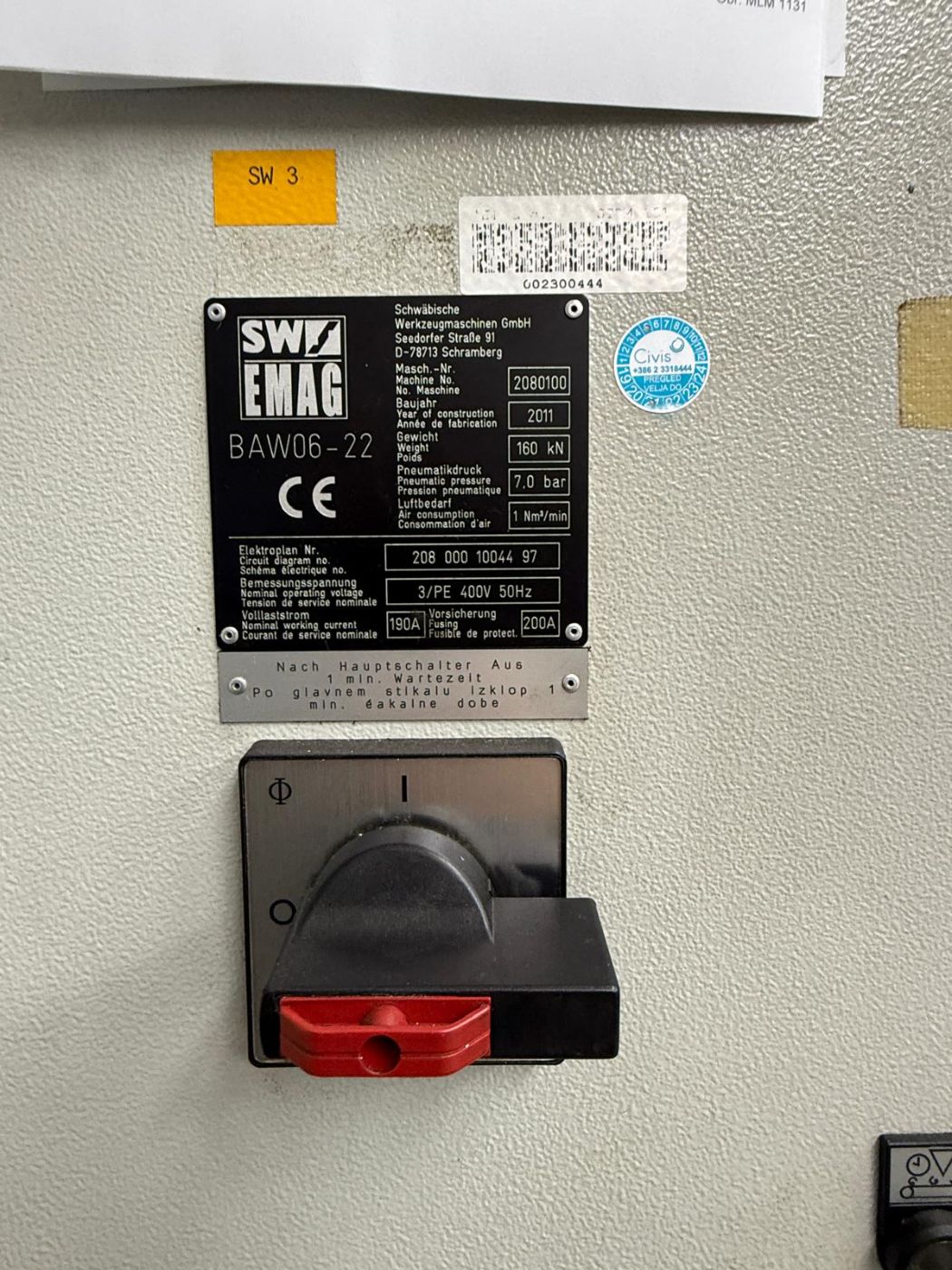 SW EMAG BAW06-22