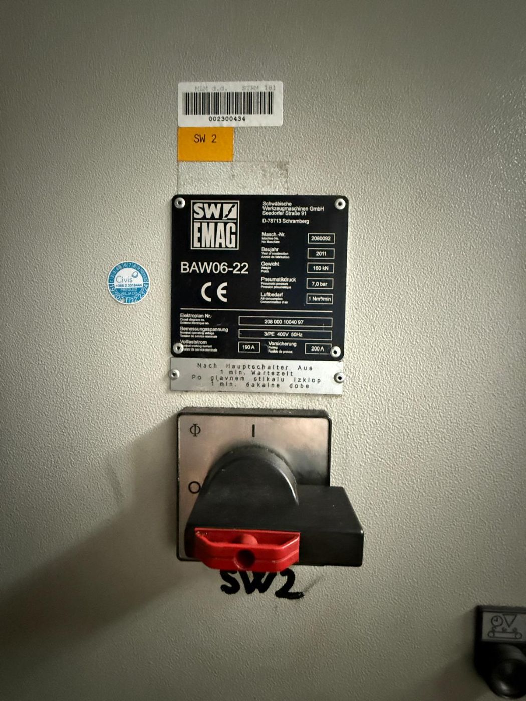 SW EMAG BAW06-22
