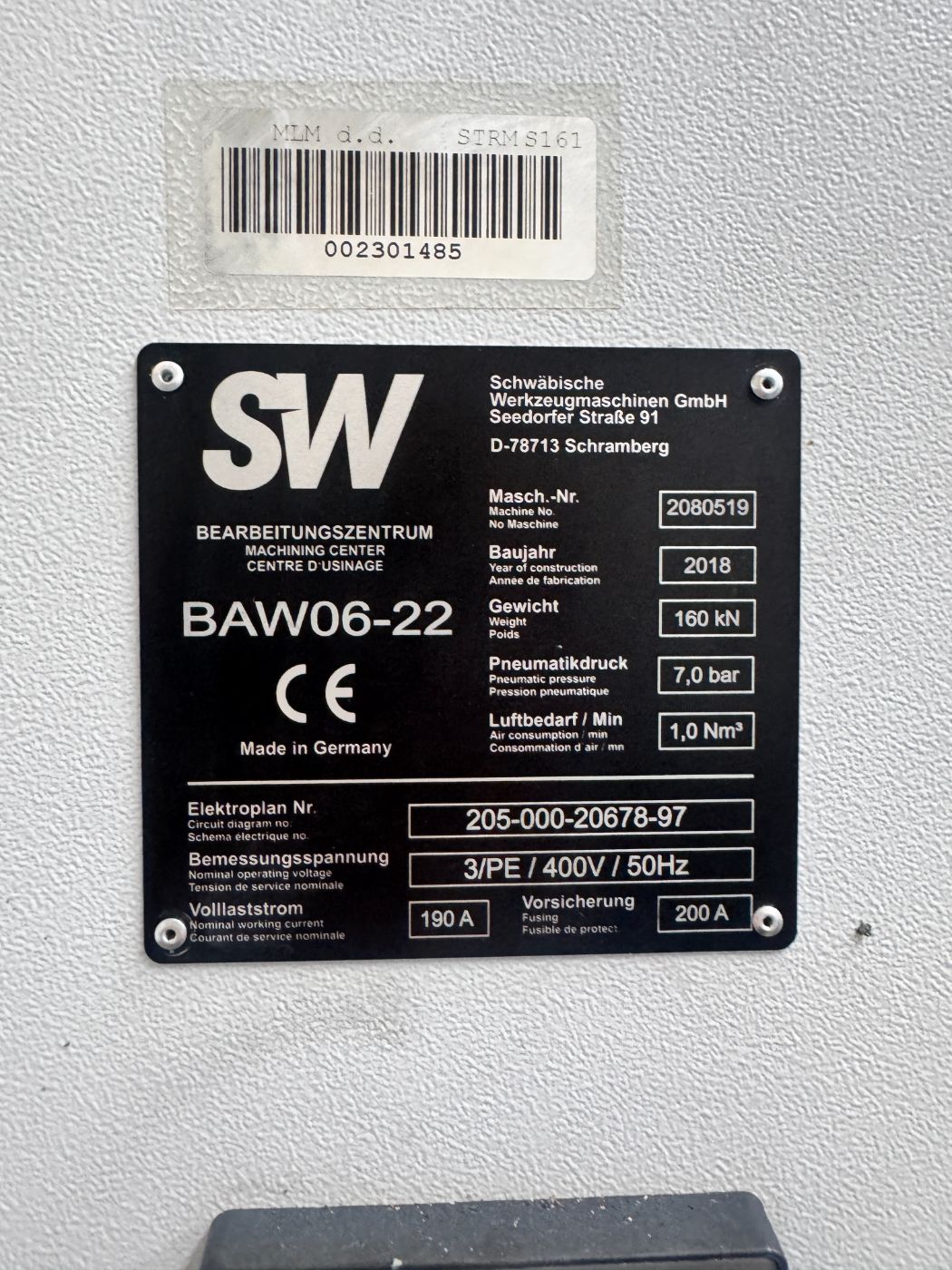 SW MACHINE