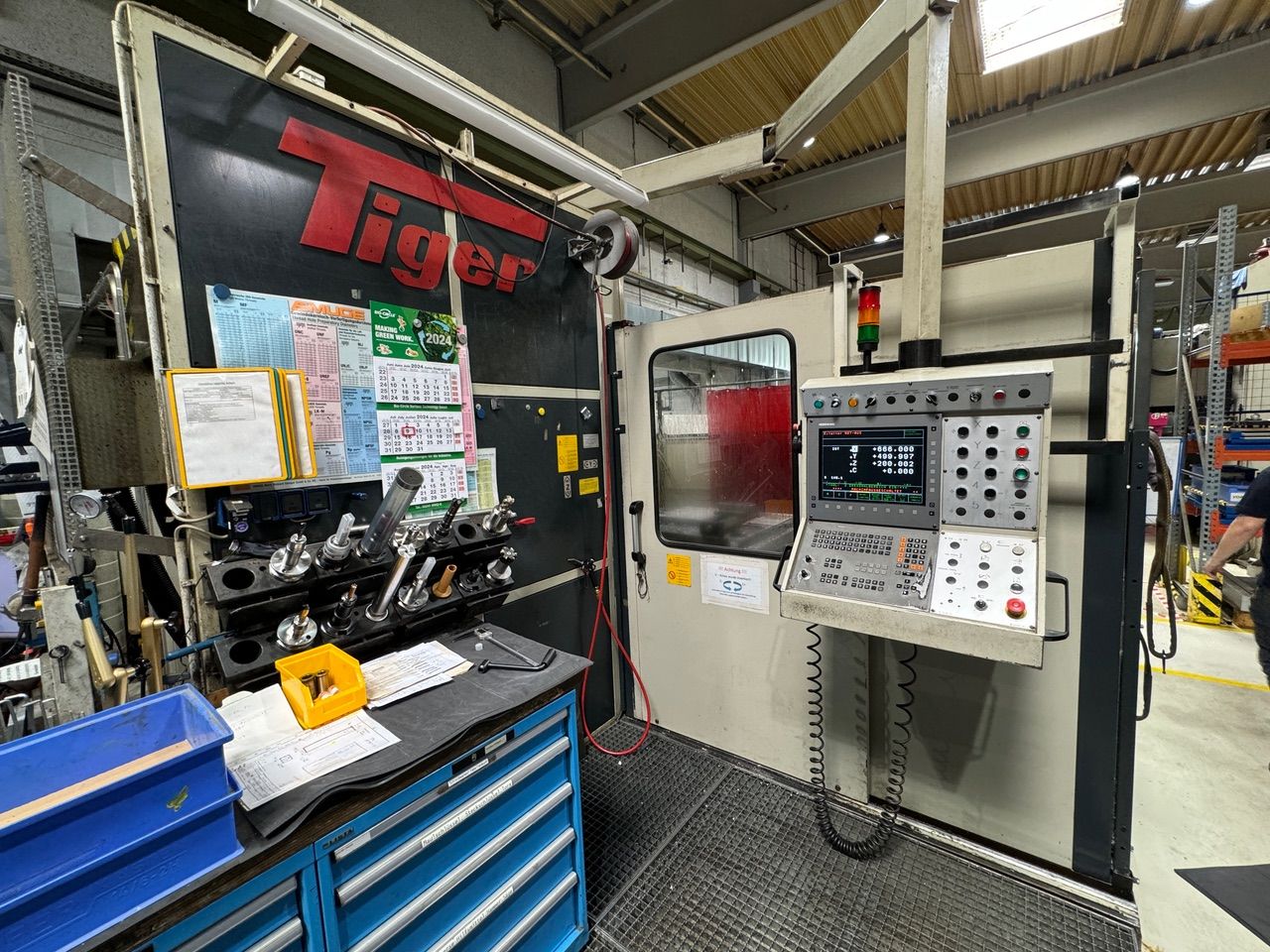 TIGER TFA 5RT CNC Bed Milling Machine