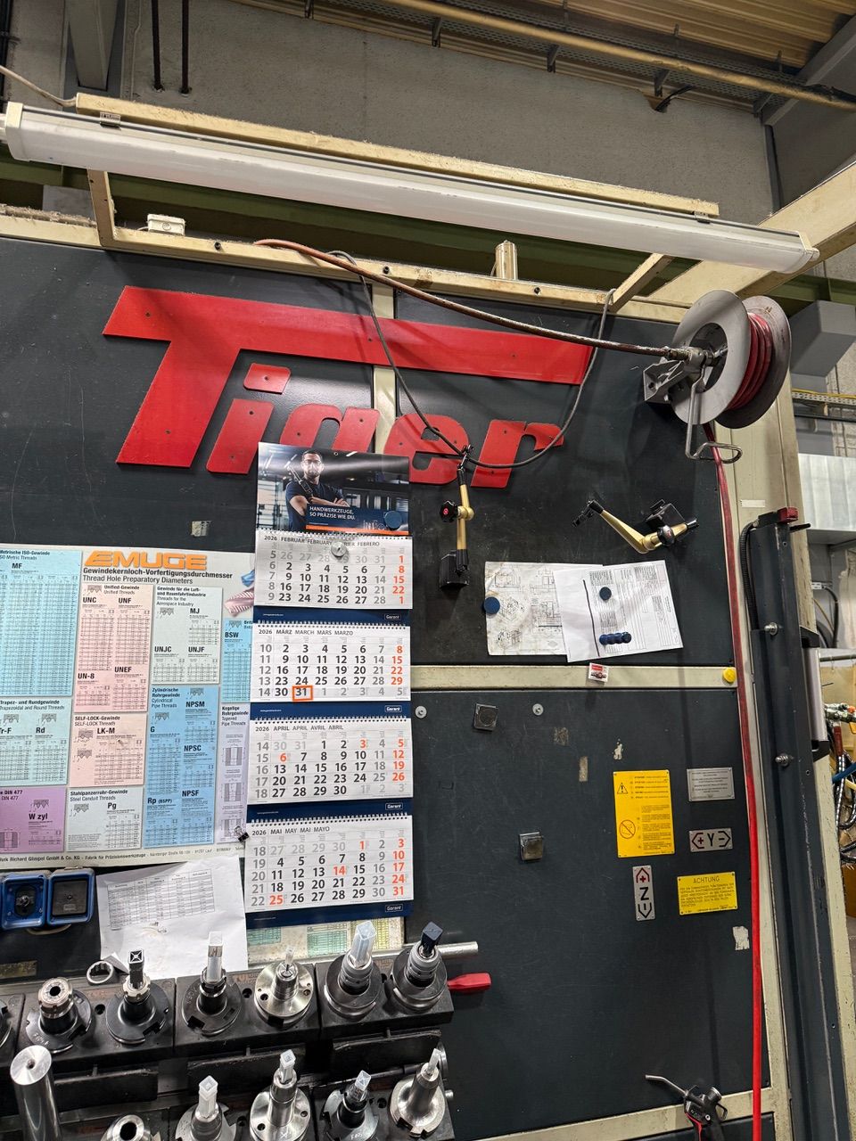 TIGER TFA 5RT CNC Bed Milling Machine