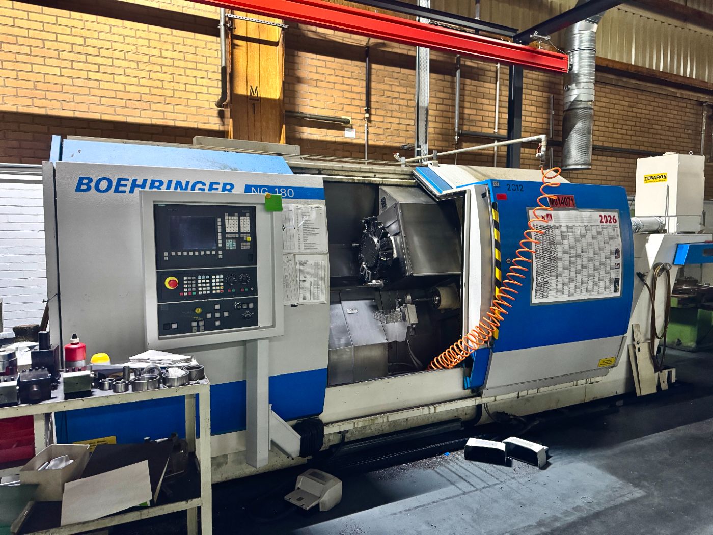 VDF Boehringer NG 180 -2 Turning Machine