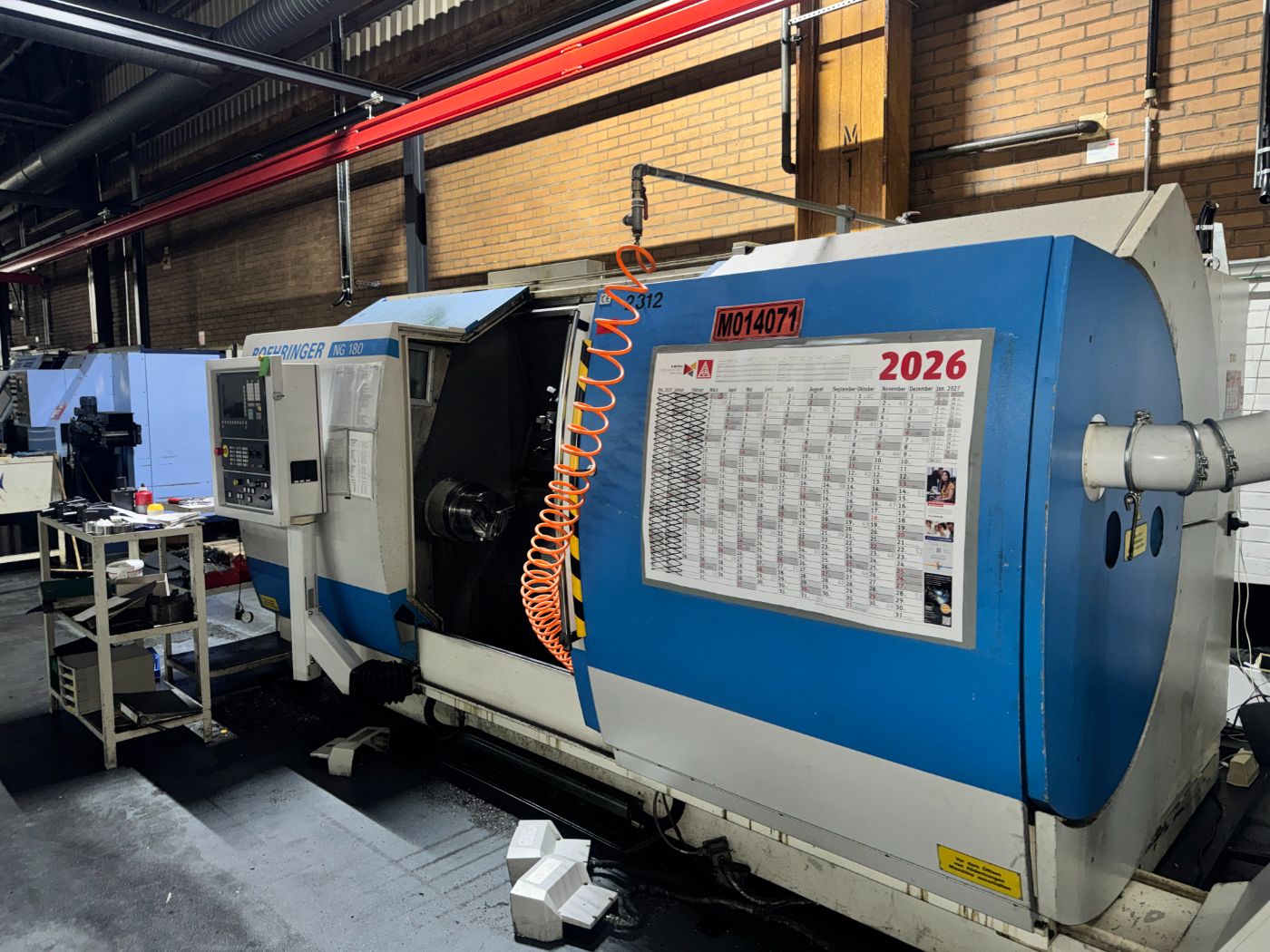 VDF Boehringer NG 180 -2 Turning Machine
