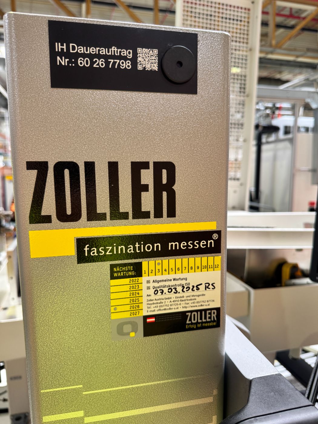 ZOLLER Smile 400 Tool Presetter w/ Pilot 3
